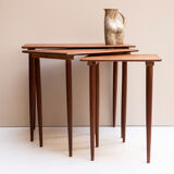 Suite of vintage nesting tables