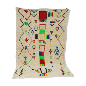 Tapis berbère coloré