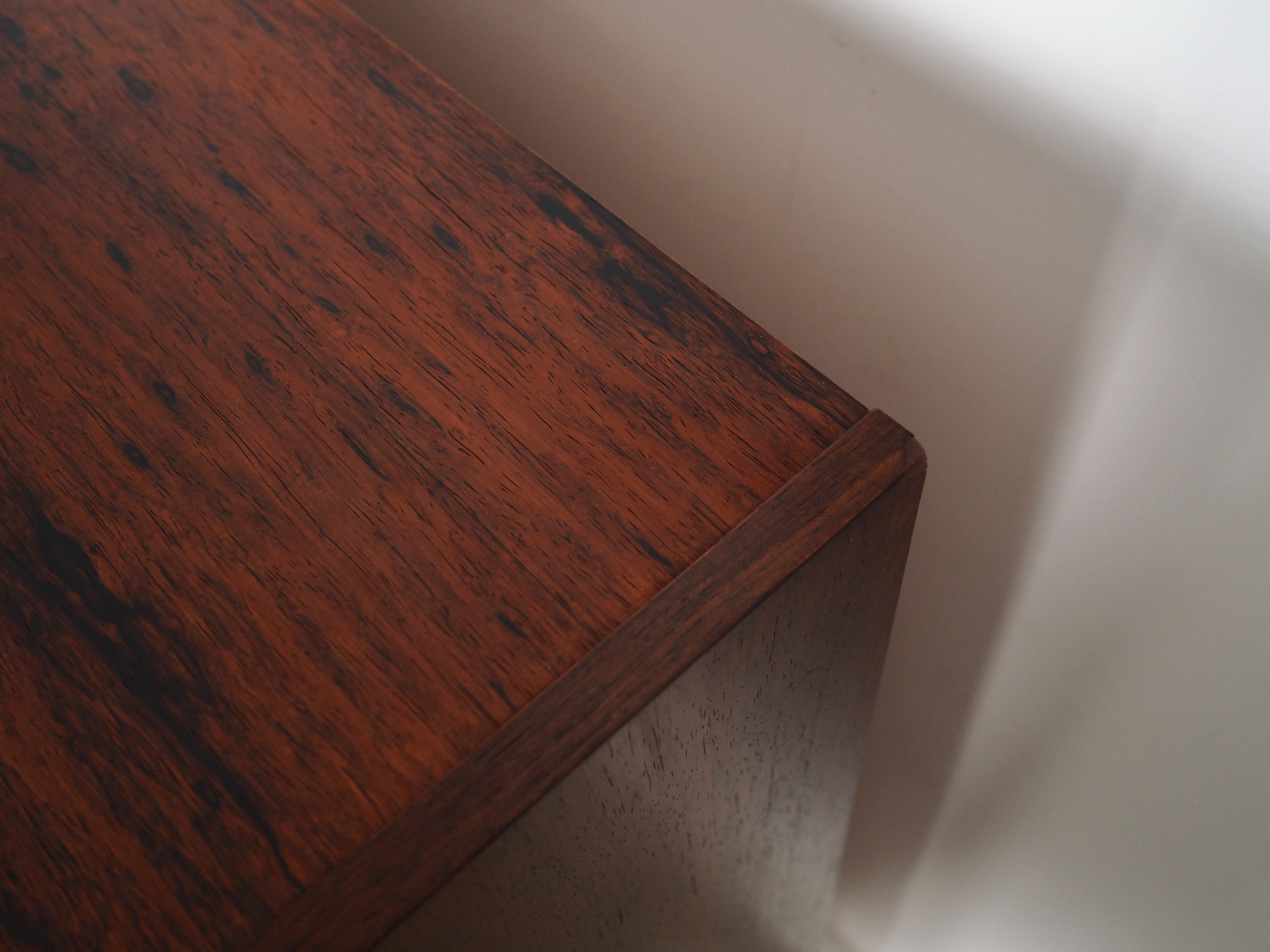 Rosewood bookcase, Danish design, 1970s, production: Farsø Møbelfabrik