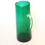 Green tall vase pitcher