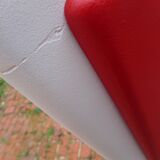 Renovated buffet in Mondrian colors