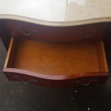 Marble chest of drawers