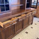 4-door wooden dresser