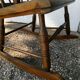 Rocking chair wooden armchair 1960