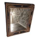Black and gold mirror
