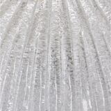 Vintage ceiling lamp with chrome and murano glass, 1960s