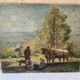 Peinture impressionniste signée