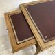 Bureau style Louis XVI bois et cuir