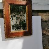 Mirror in solid wood