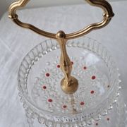 Plateau à étages En verre série Paloma, Attribué à Walther Glas.  1970