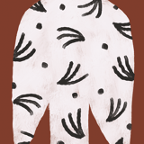 Wall poster with white bird