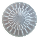 Art Deco frosted glass ceiling light 40s-50s