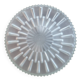 Art Deco frosted glass ceiling light 40s-50s