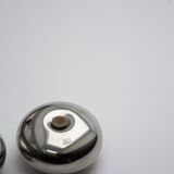 Rare salt and pepper shaker – Georg Jensen, stainless steel