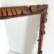Antique handcarved frame Cedarwood 29.5 cm x 24 cm