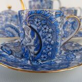 Service a café en porcelaine de limoges, par lazeyras.