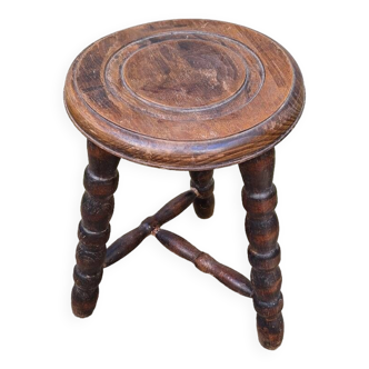 Wooden stool