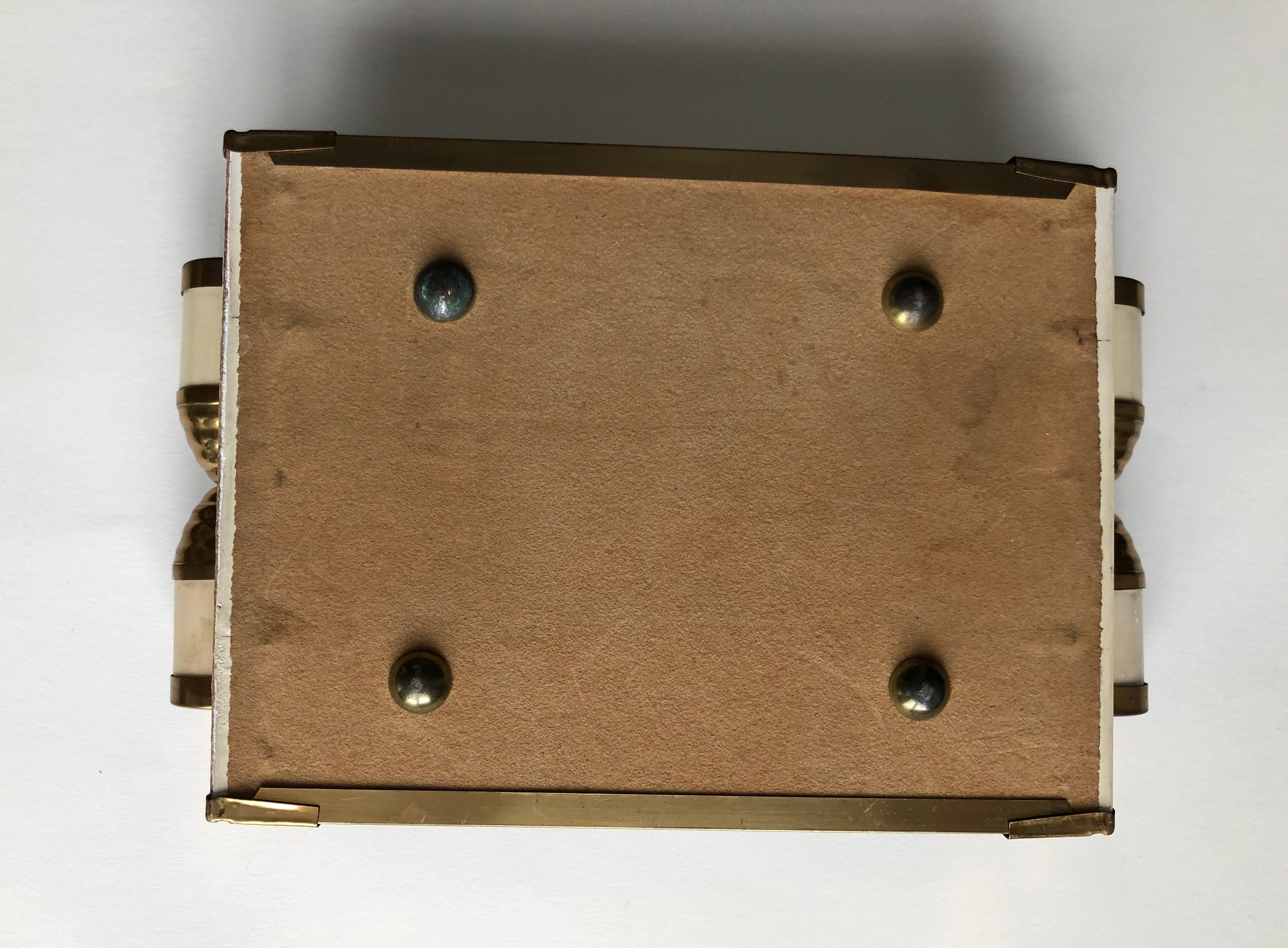 Small art deco mirror tray