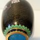 Lot of 3 ancient Chinese vases in bronze emaux partitioned champlevé