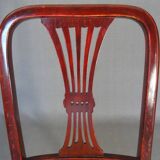 Lot de 4 chaises Art-déco par Thonet, N°A78, vers 1930