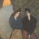 Painting The Confidence, the Two Friends, 20th Century