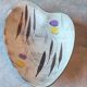 West German Freeform MCM ceramic plate, 1950s/60s