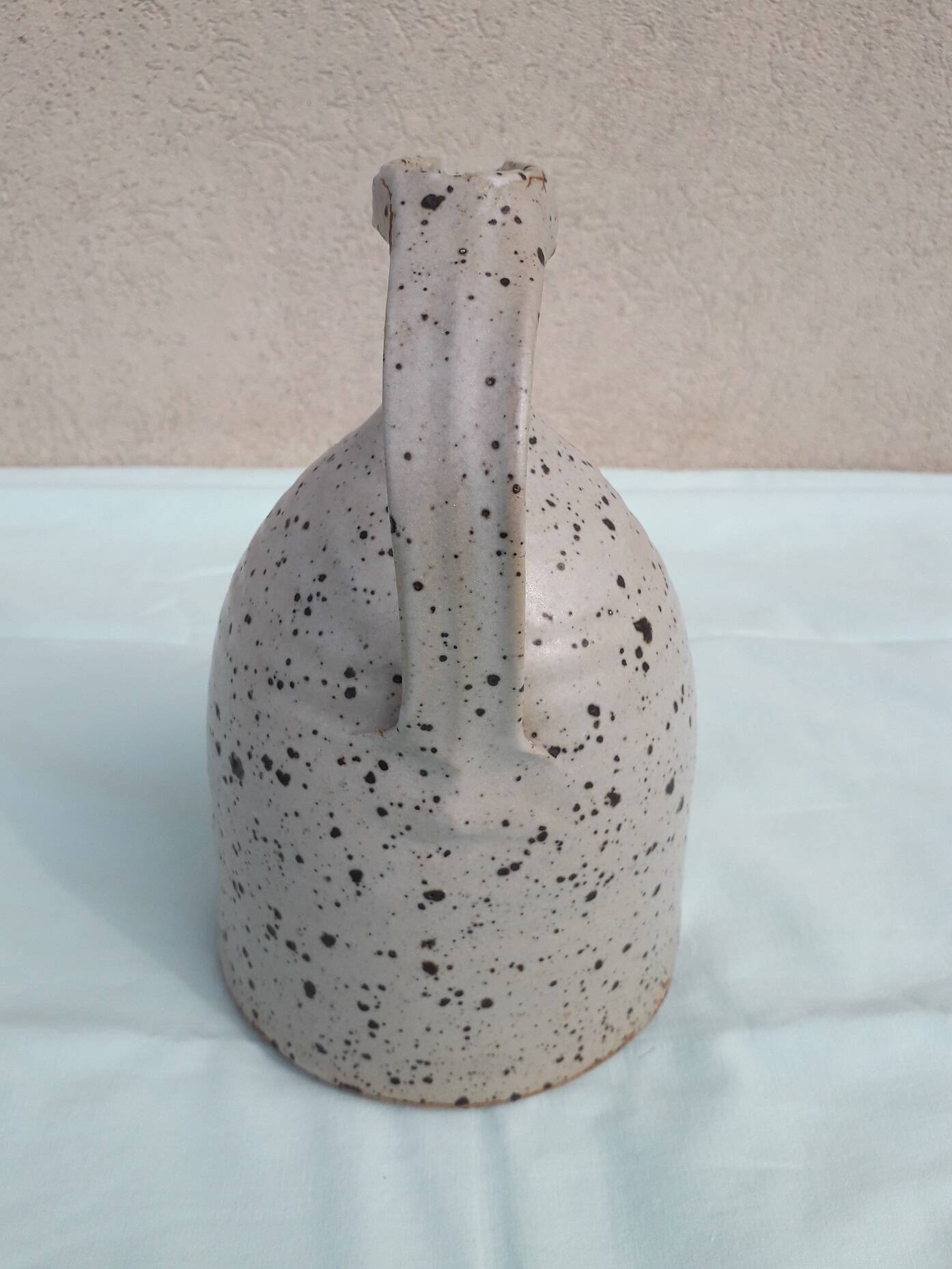 Pyrite stoneware pitcher by Tiffoche