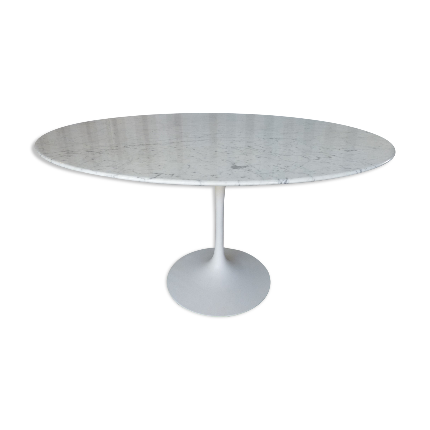 Table tulipe Knoll et marbre Eero Saarinen
