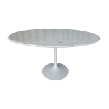 Table tulipe Knoll et marbre Eero Saarinen