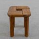 Tabouret par Olof Ottelin pour Finnsauna Lagerholm