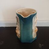 St. Clement's earthenware pitcher decoration storks