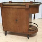 Furniture bar a roulette art deco