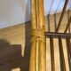 Pair of vintage rattan bamboo armchairs