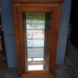 Louis Philippe cherry display case 140 cm