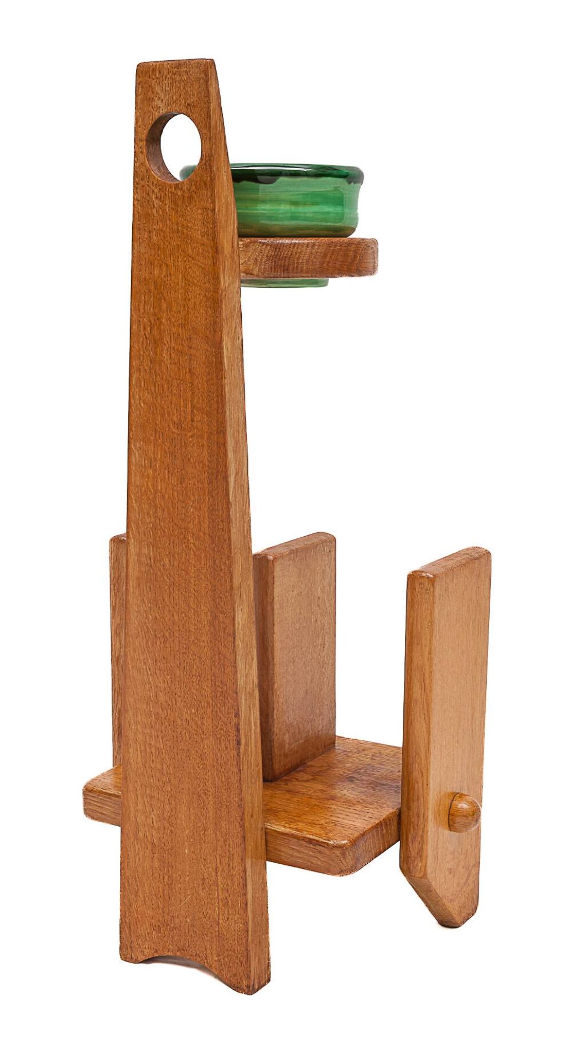 Magazine rack ashtray by Guillerme and Chambron