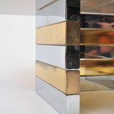 Low brass & chrome table