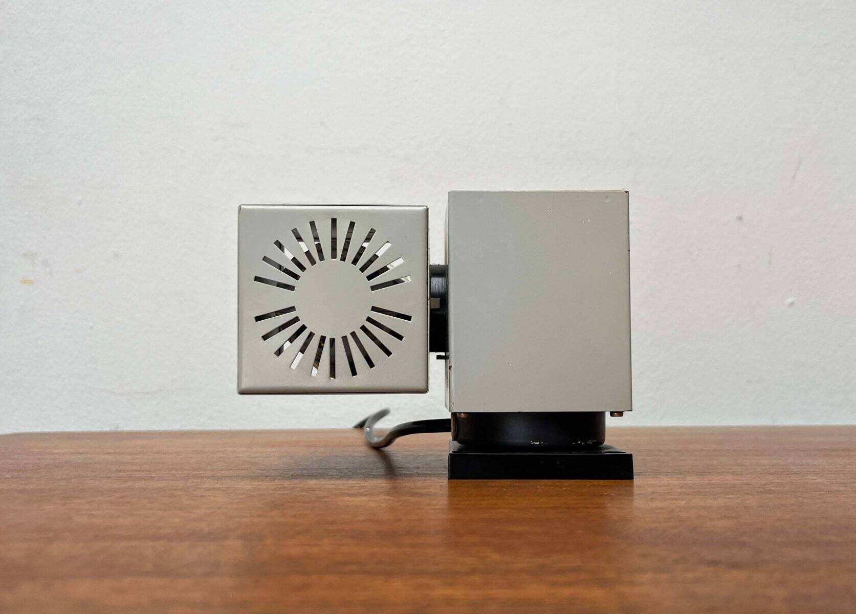 Mid-century minimalist cube wall table lamp 6015 by Kaiser, 1960