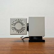 Mid-century minimalist cube wall table lamp 6015 by Kaiser, 1960