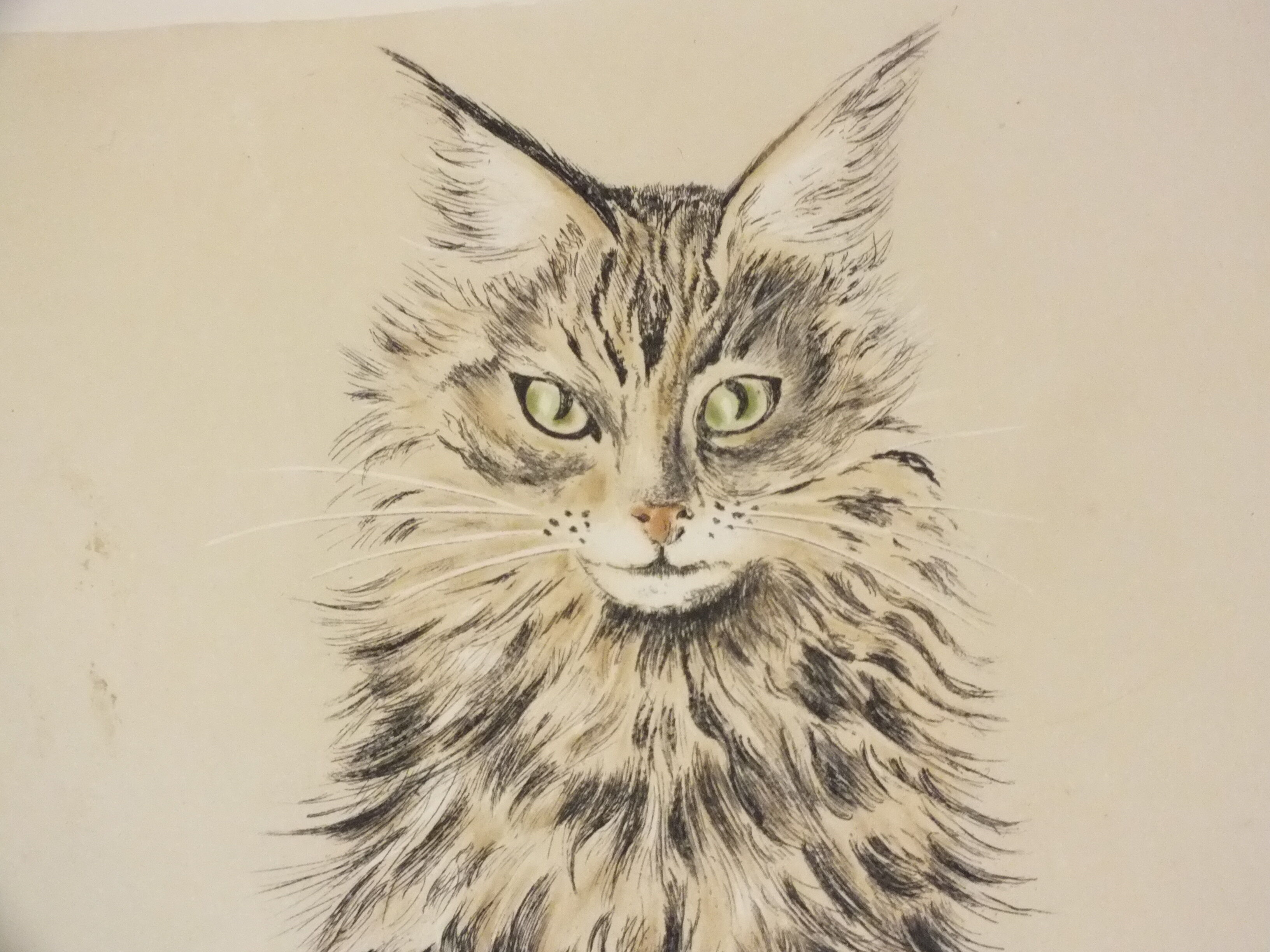 Basile Titoff - Lithograph signed - Orion Chat