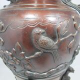 ancien vase en bronze chinois japonais japon