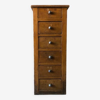 Old trade furniture with drawers