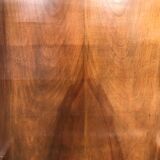 Period art deco in walnut veneer