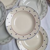 Lunéville soup plates 1910-1950