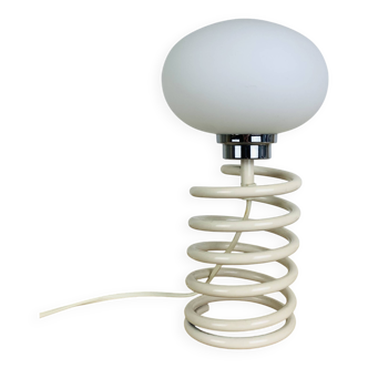 Space Age spring lamp from the 70s