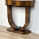 Art Deco console in walnut - Stylized furniture manufacturer - Retroles