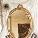 Golden rococo mirror