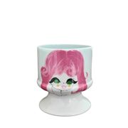 Cache pot vintage porcelaine de l'Aubrac