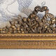 Brass frame Napoleon III 30X21 cm