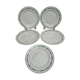Set of 5 ironstone plates Gien model Sophia 💚