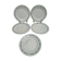 Set of 5 ironstone plates Gien model Sophia 💚